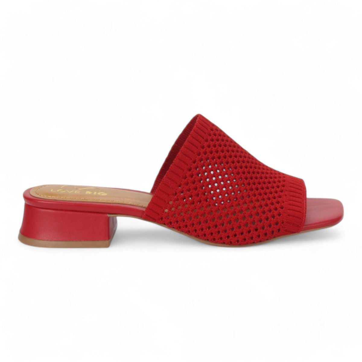 Bruno Menegatti America Mule Knit Sandal - Red