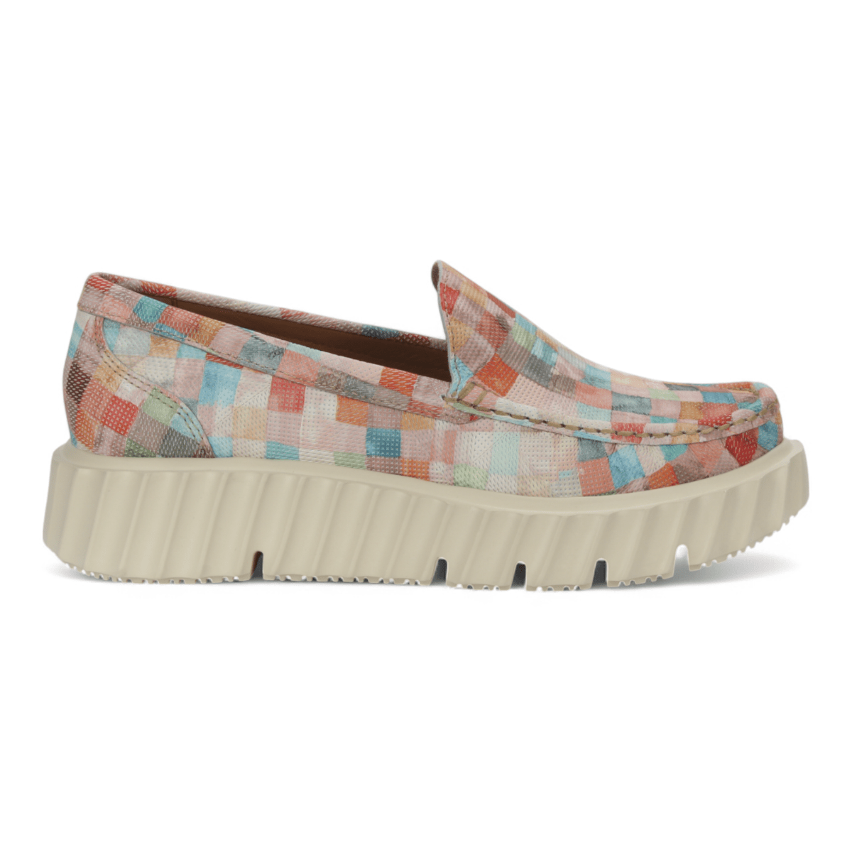 Bruno Menegatti Piemonte Mosaic Leather Loafer - Cobra Multi