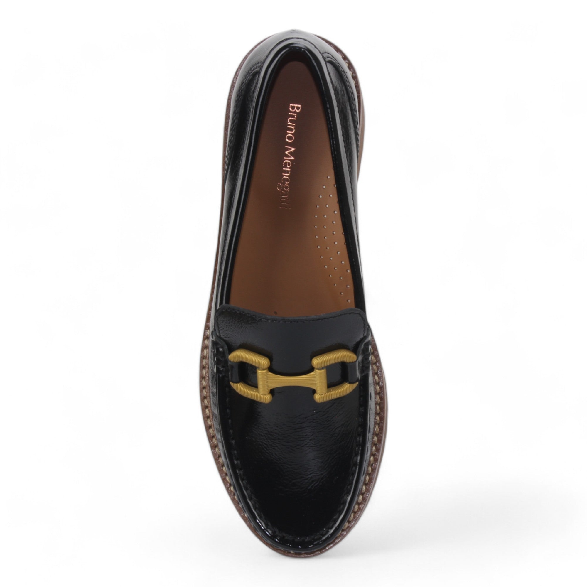 Bruno Menegatti Women's Carrera Loafer Leather - Black