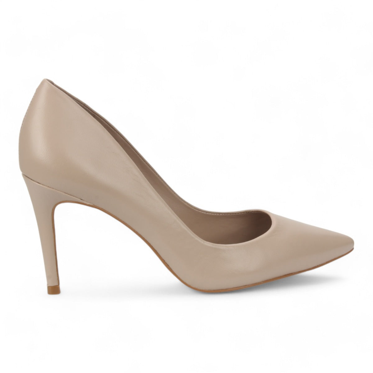 Carrano Beatriz Leather Pump - Nude
