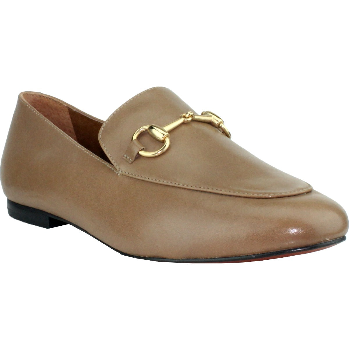 Carrano Loida Smooth Leather Loafer - Desert