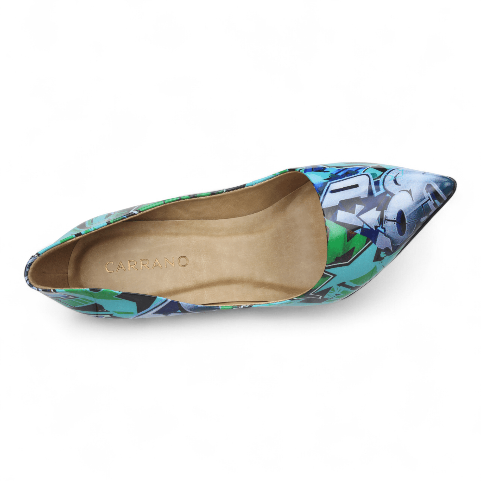 Carrano Loretta Pump - Graffiti Green