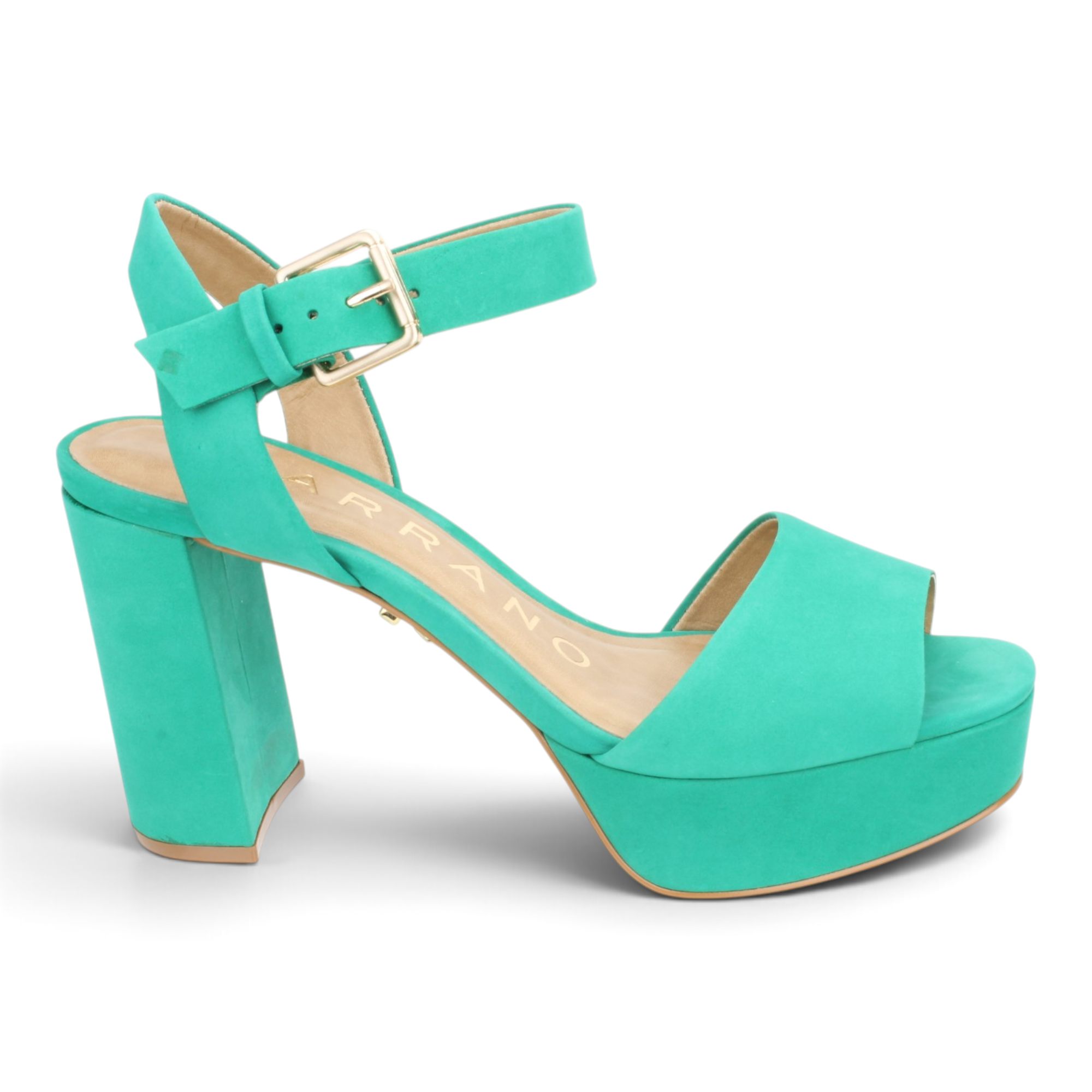 Carrano Maria Platform Sandal - Green