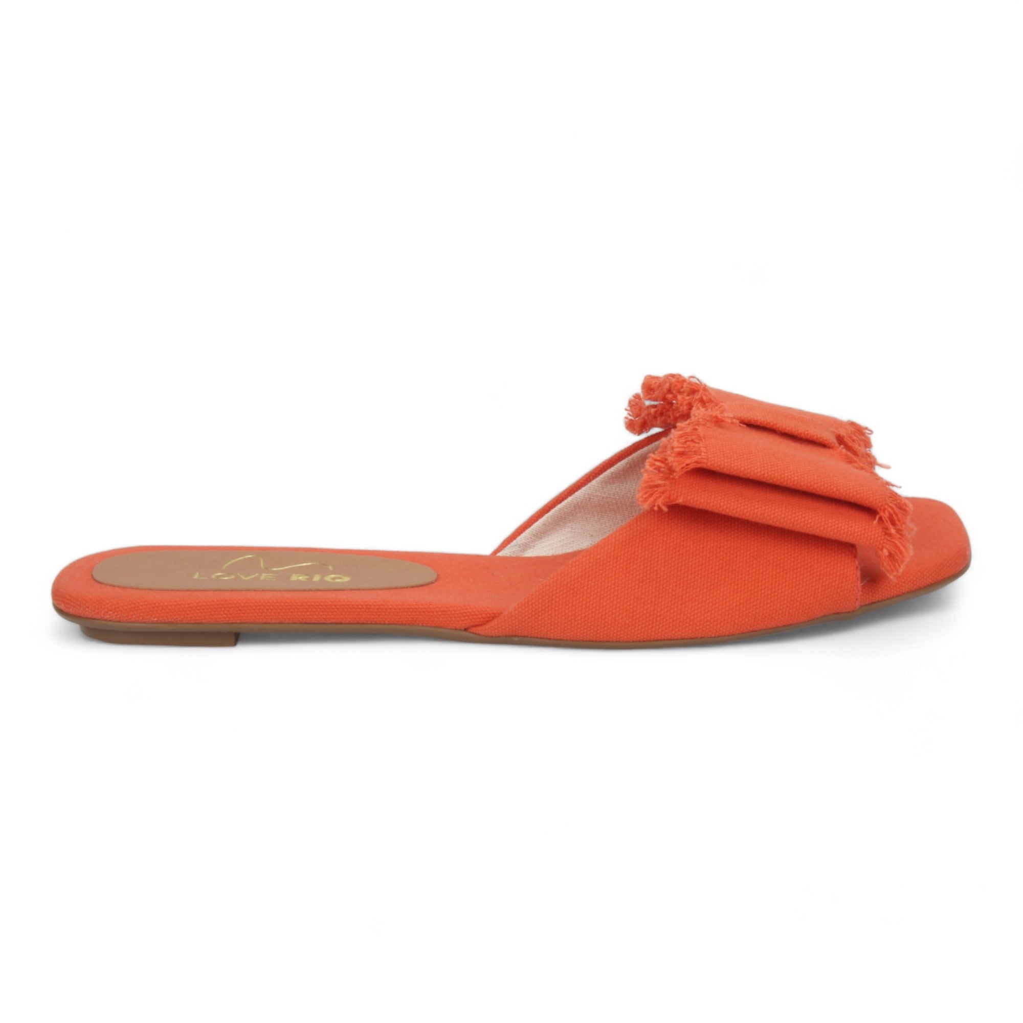 Love Rio Freya Threads Flat Sandal - Coral