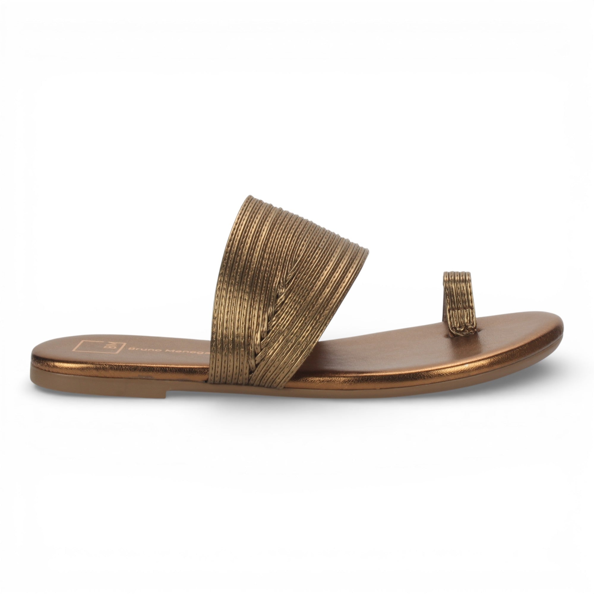 Bruno Menegatti Doya Slide Sandal - Bronze