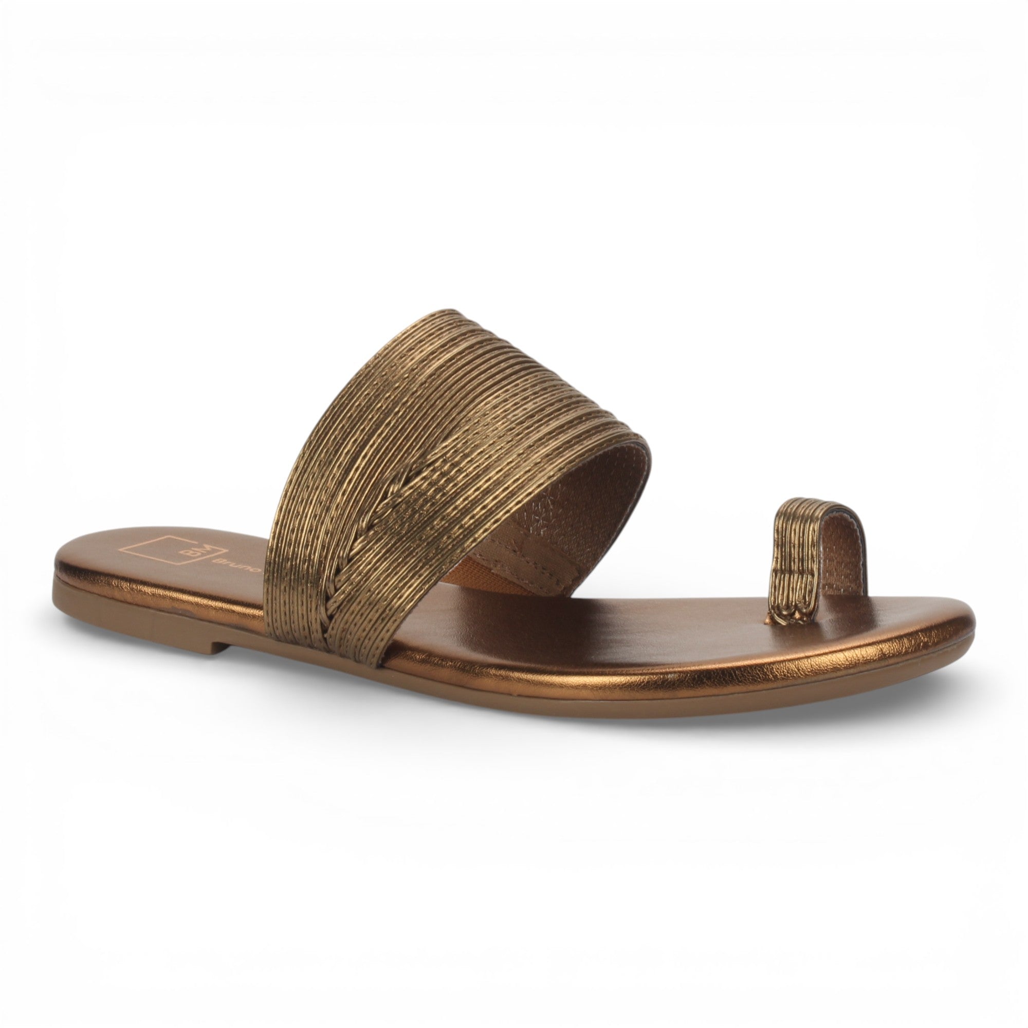 Bruno Menegatti Doya Slide Sandal - Bronze