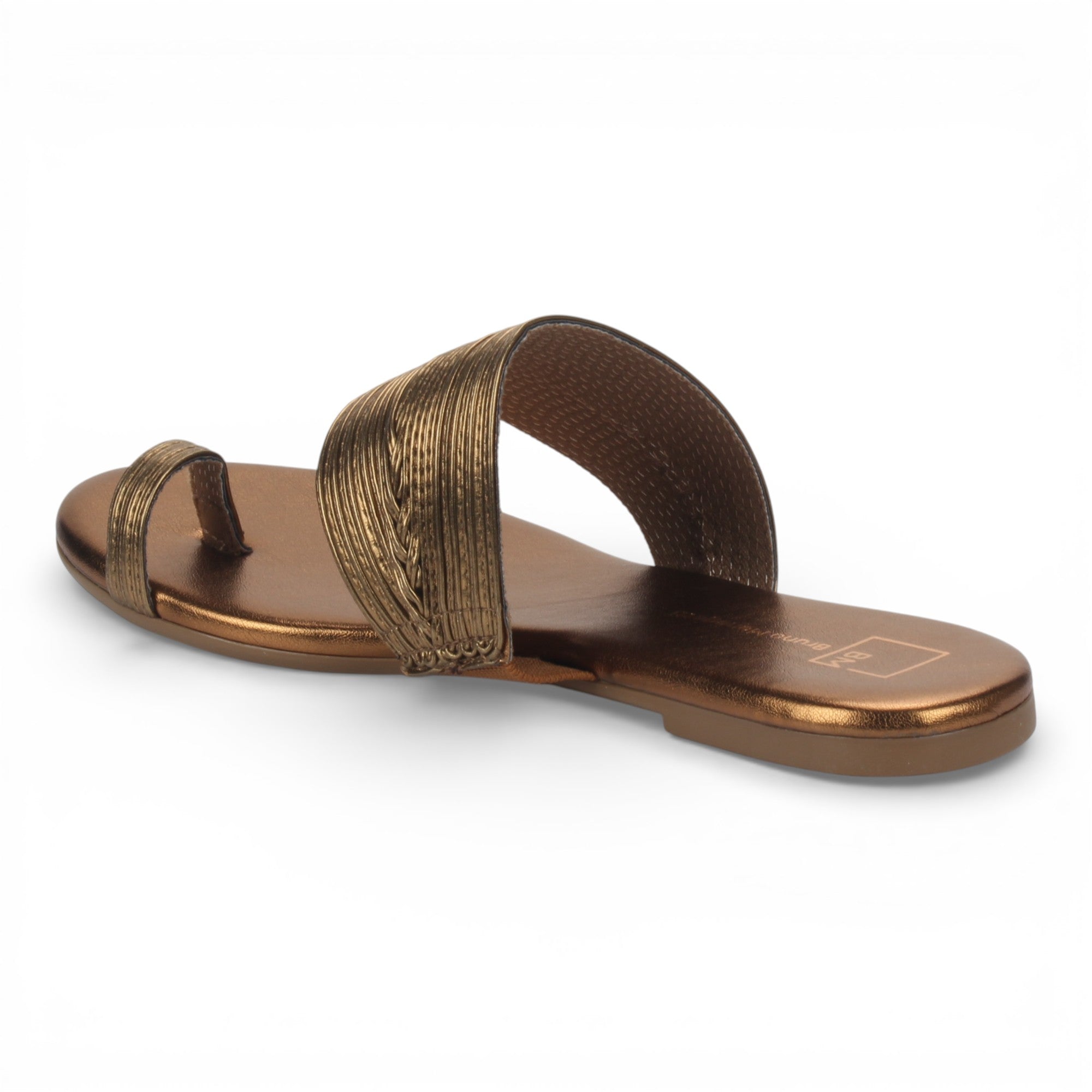 Bruno Menegatti Doya Slide Sandal - Bronze