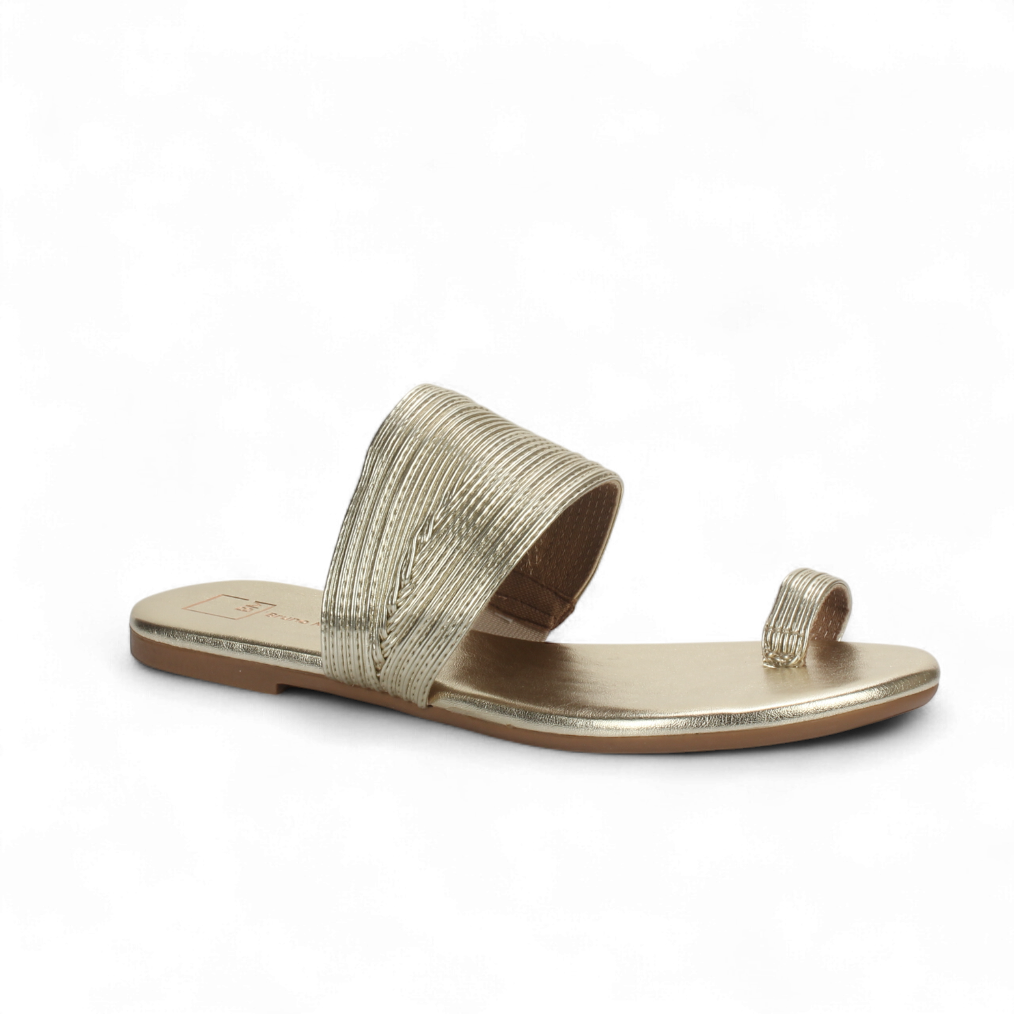 Bruno Menegatti Doya Slide Sandal - Light Gold