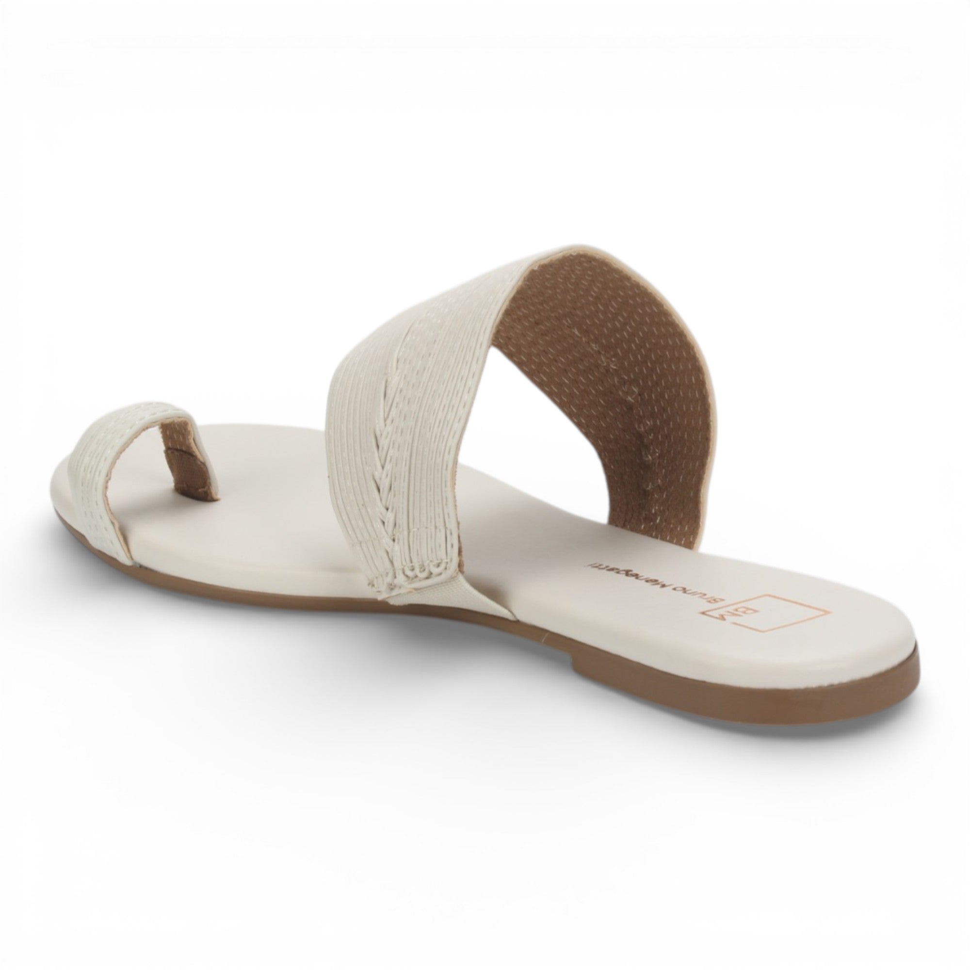 Bruno Menegatti Doya Slide Sandal - White