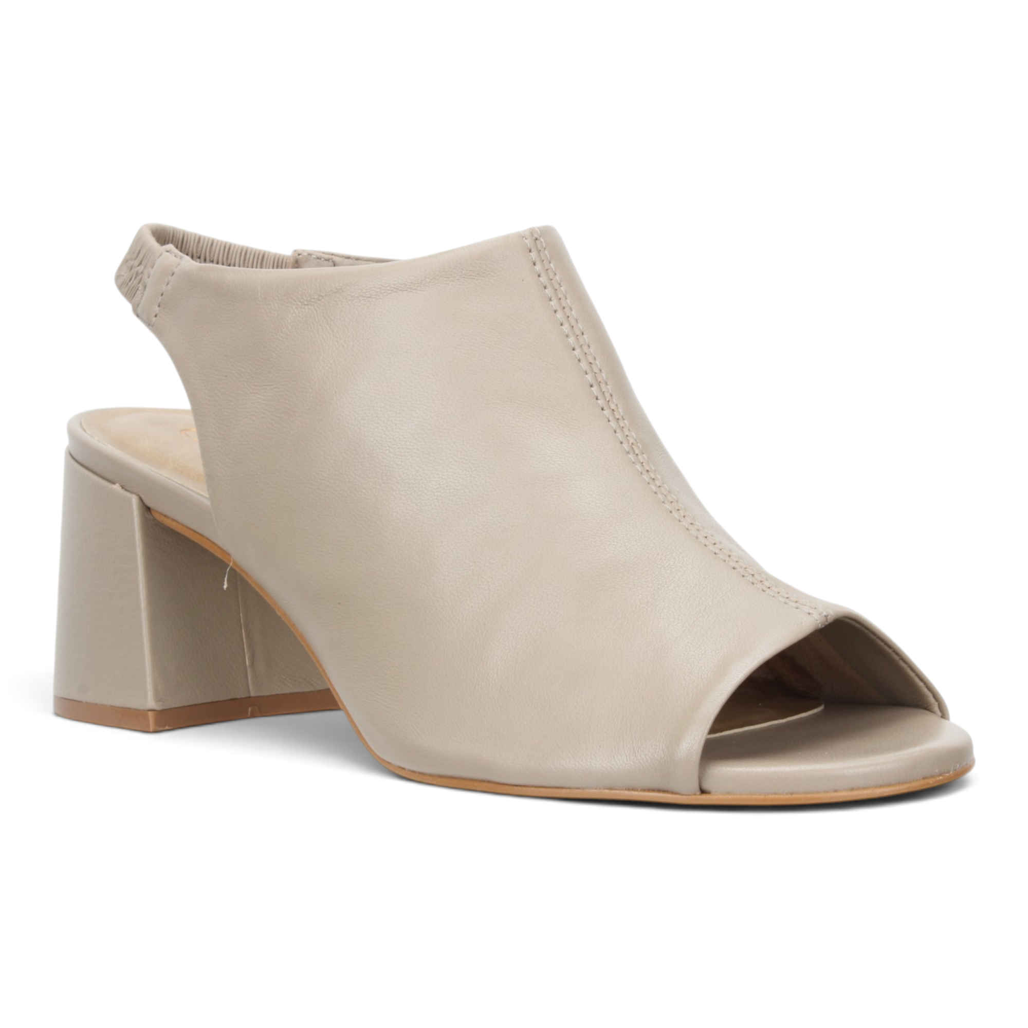 Carrano Kennedi Leather Sandal-Taupe