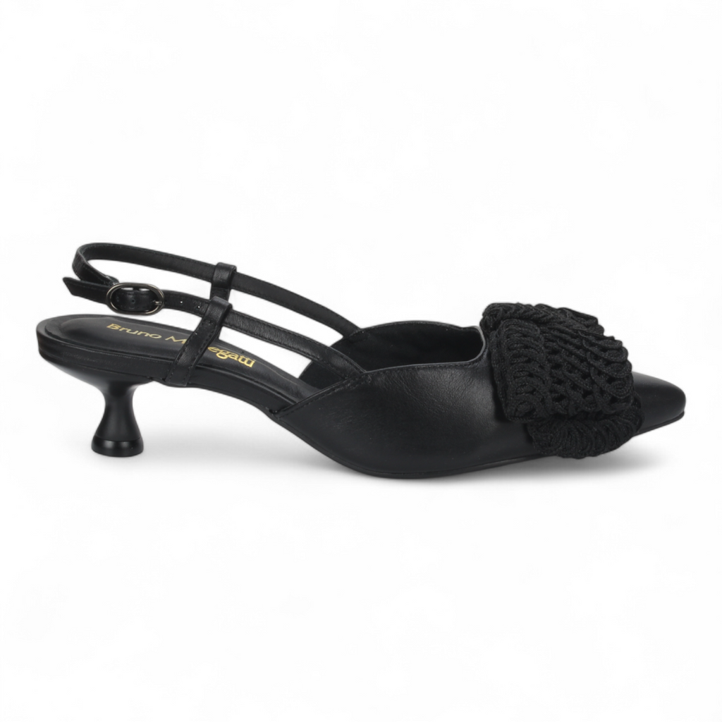 Bruno Menegatti Estela Slinkback Pump - Black