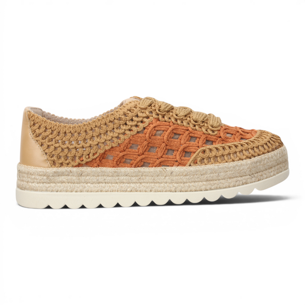 Love Rio Harmony Crochet Sneakers - Pecan Rust