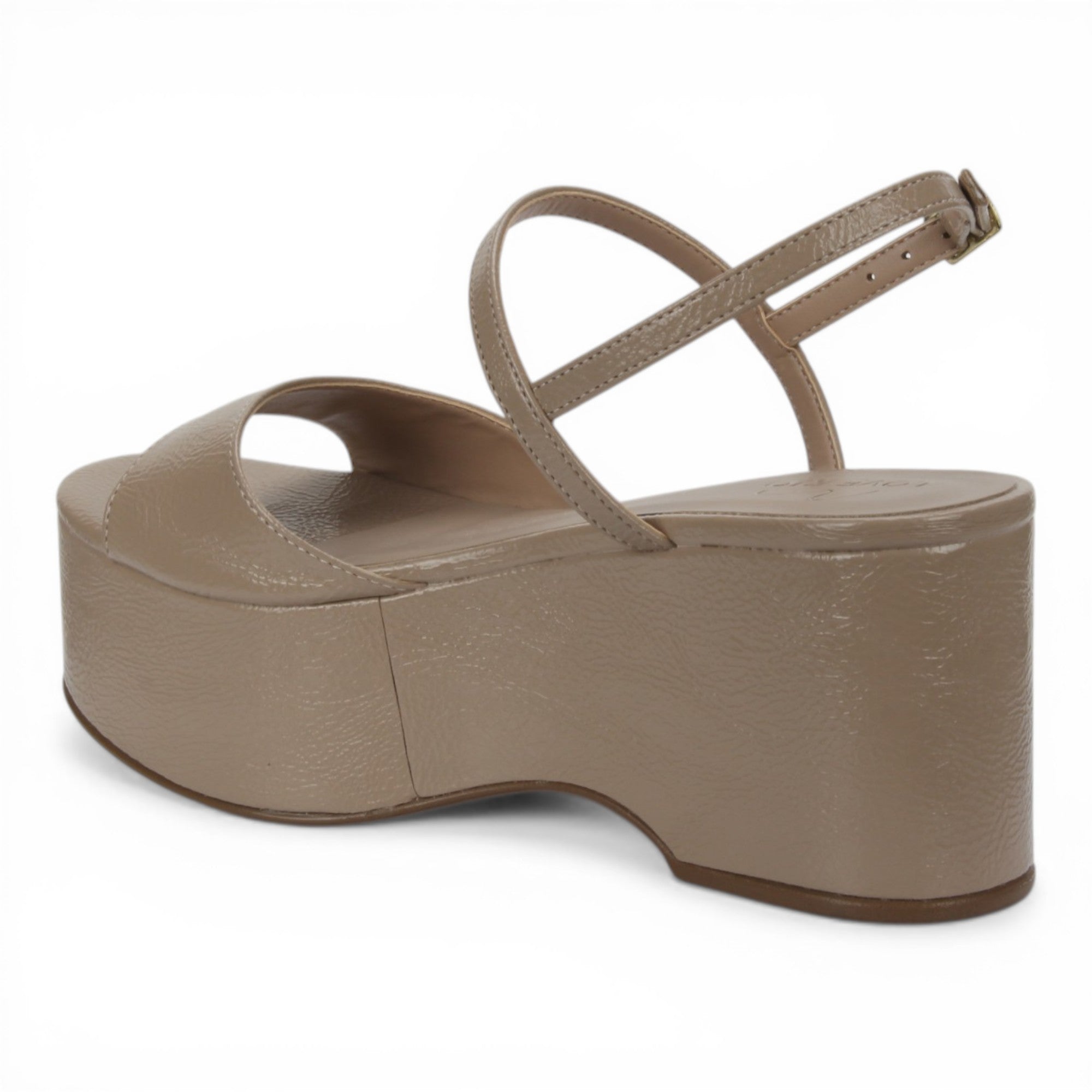 Love Rio Urca Wet Platform Sandal - Taupe