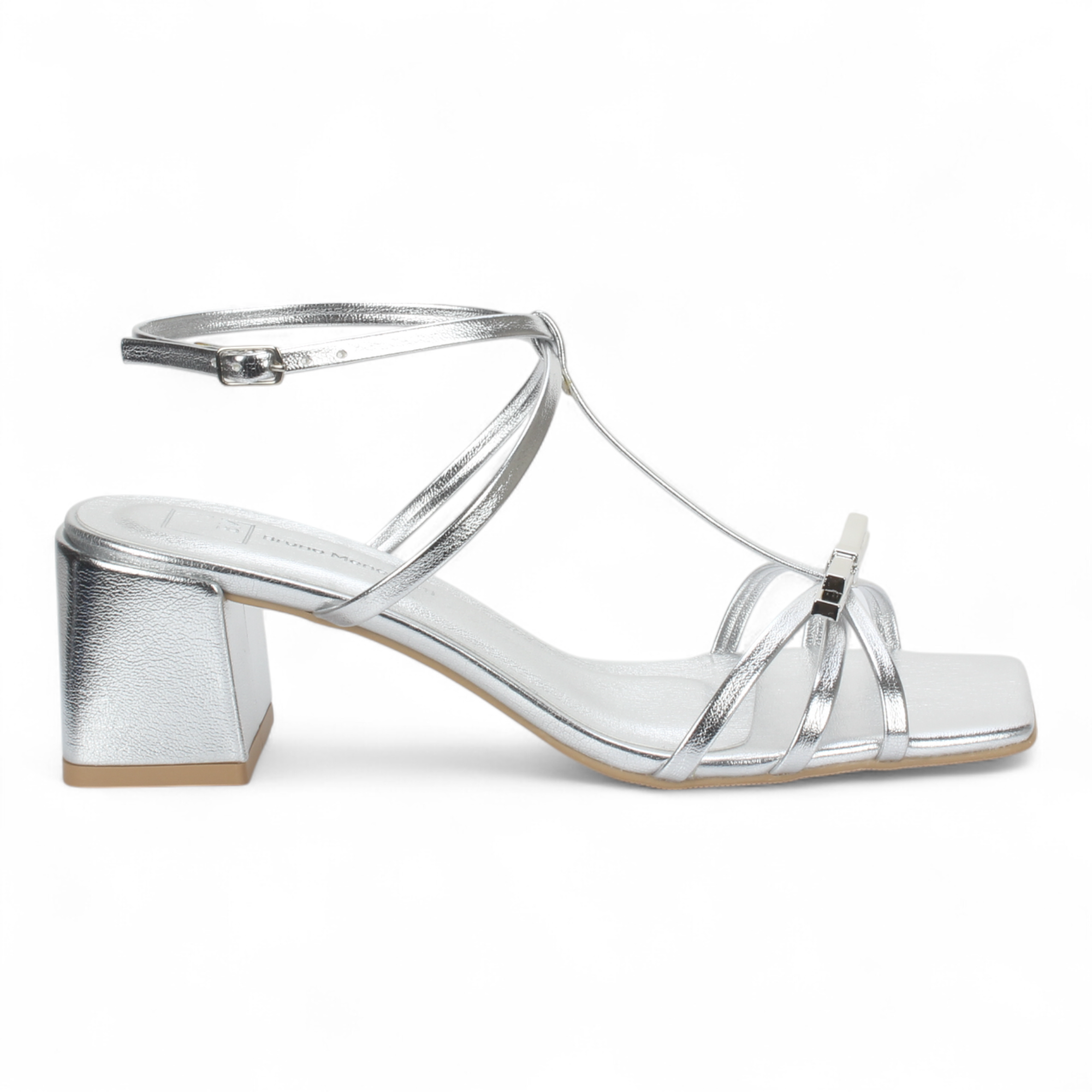 Bruno Menegatti Etta Dress Sandal - Silver