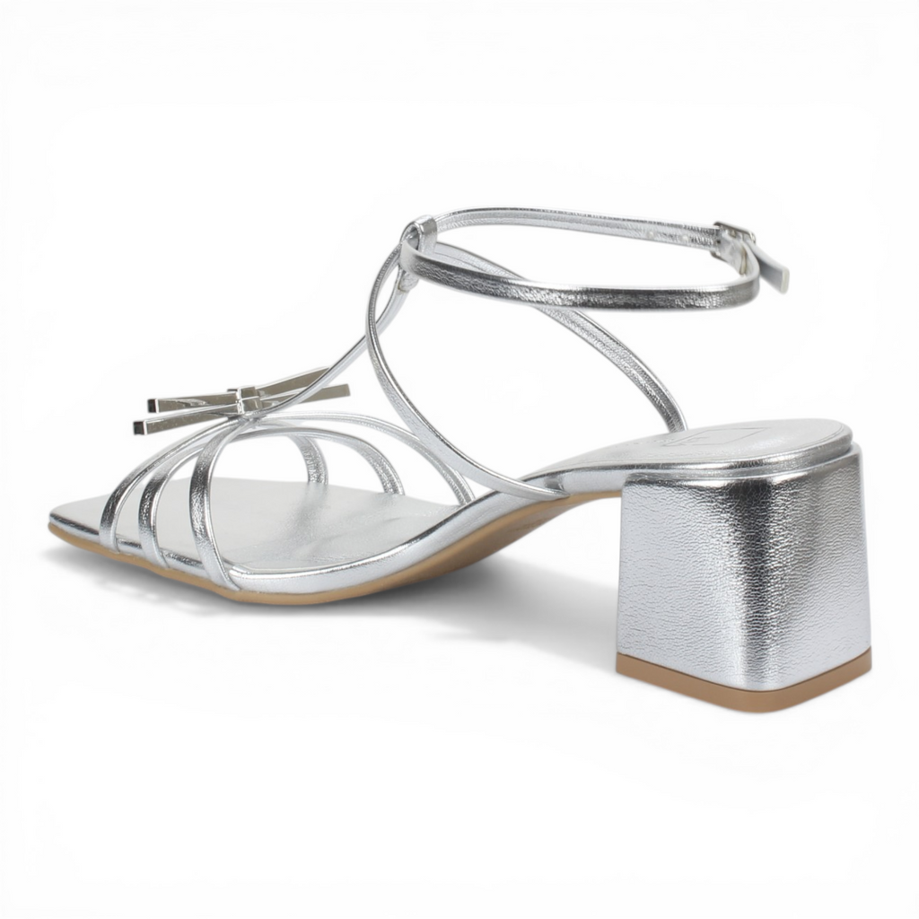 Bruno Menegatti Etta Dress Sandal - Silver