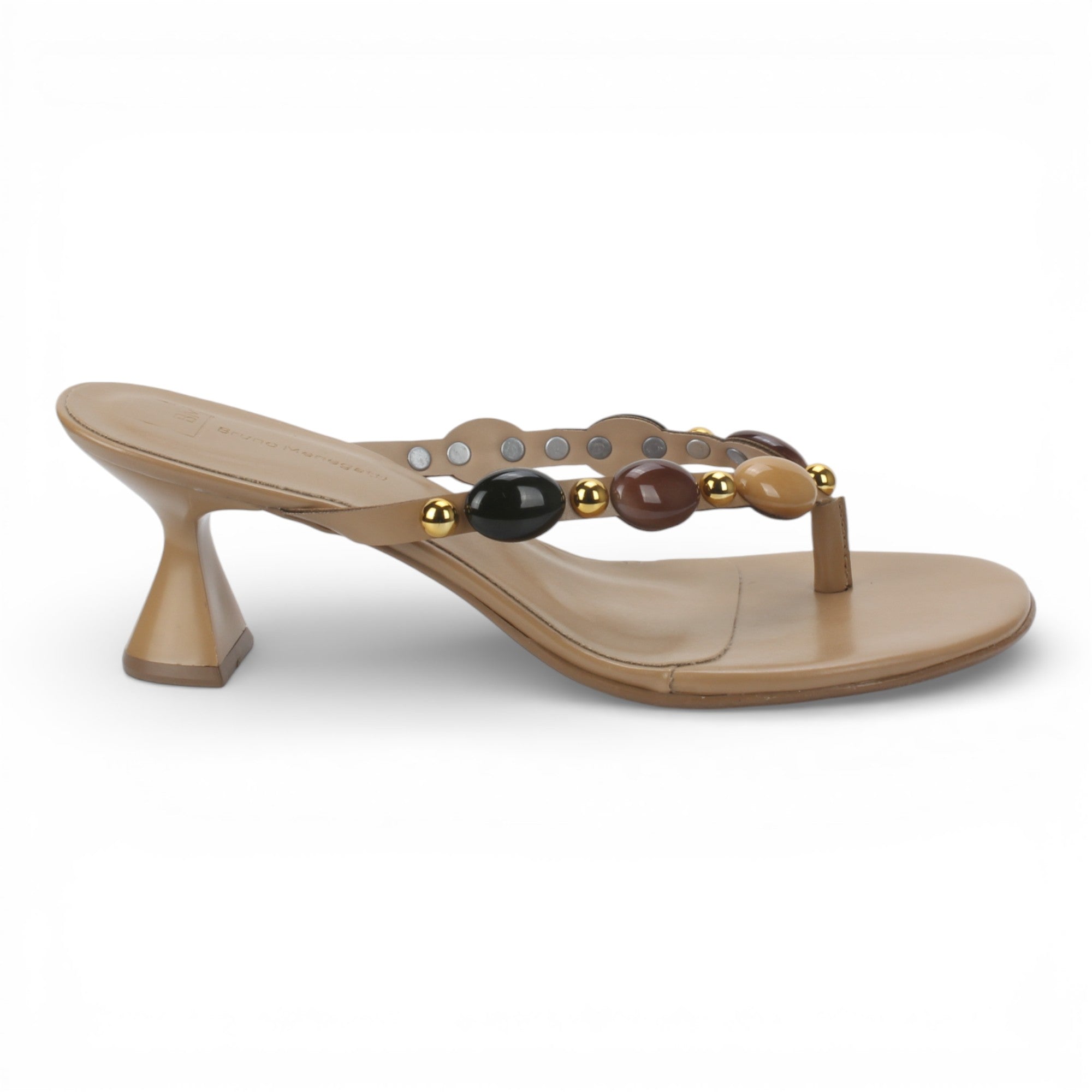 Bruno Menegatti Perla Thong Sandal - Nude