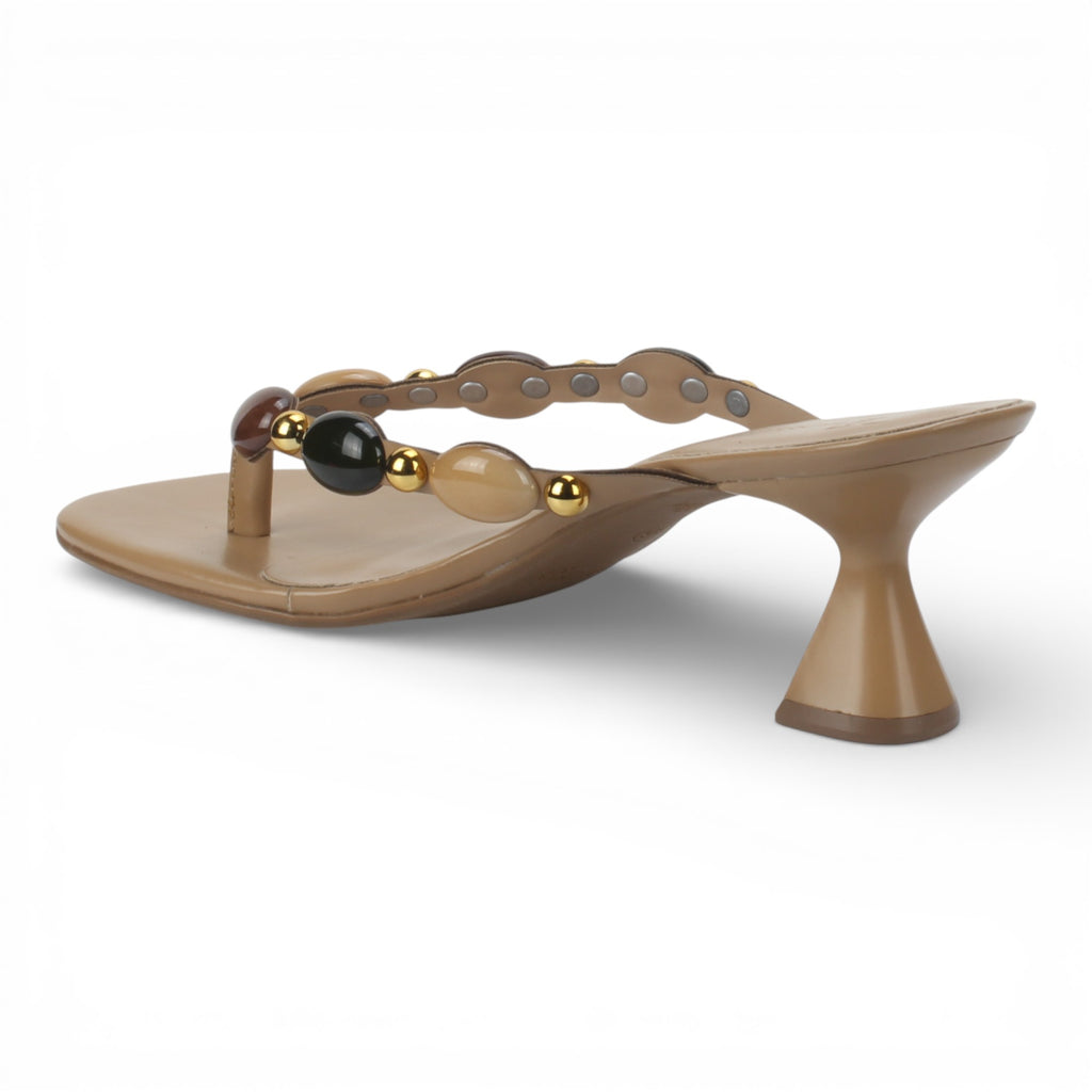 Bruno Menegatti Perla Thong Sandal - Nude