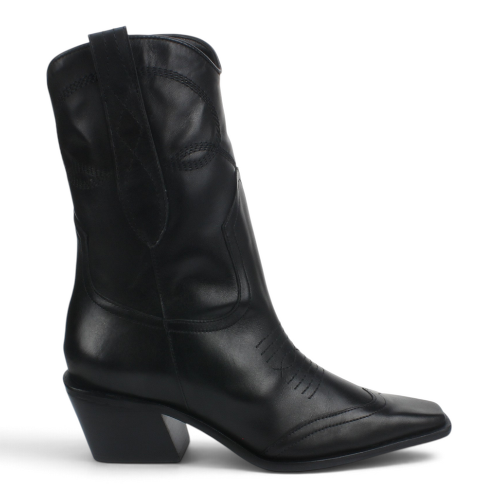Carrano Leather Classic Boot - Black