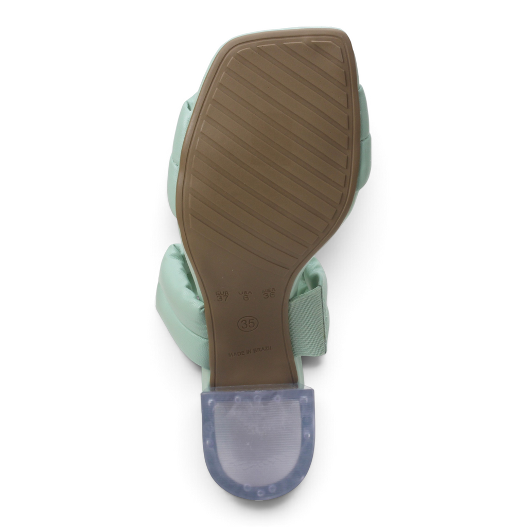 Offline Jolene Clear Heel Sandal - Mint