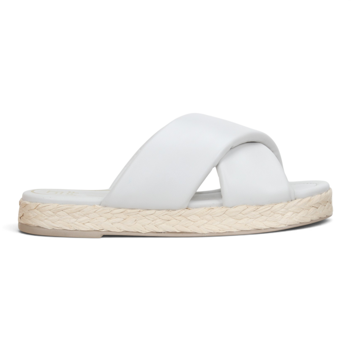 Offline Janelle Espadrille Flatform Sandals - Off White