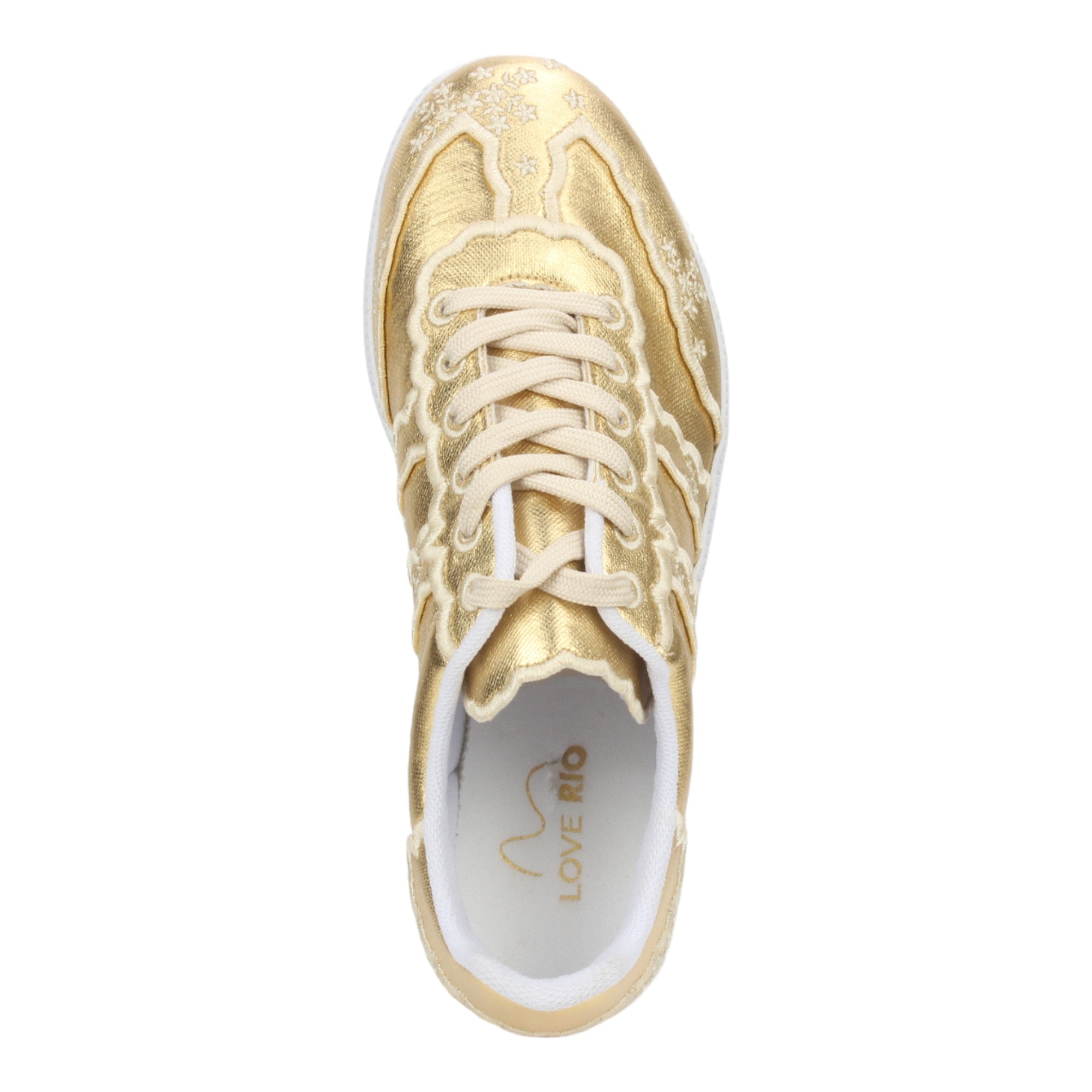 Love Rio Elise Vintage Sneakers - Gold