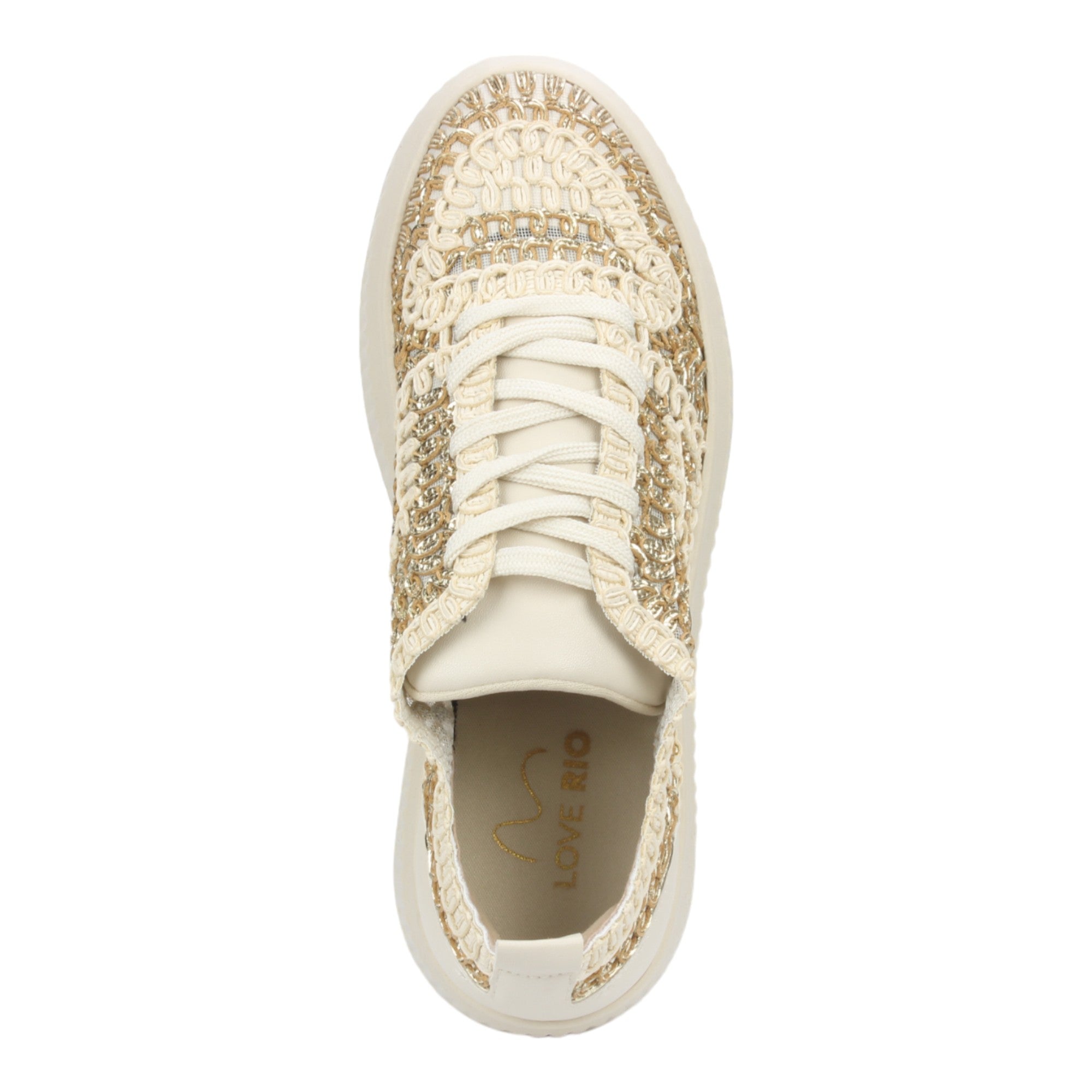 Love Rio Naomi Crochet Sneaker - Caramel