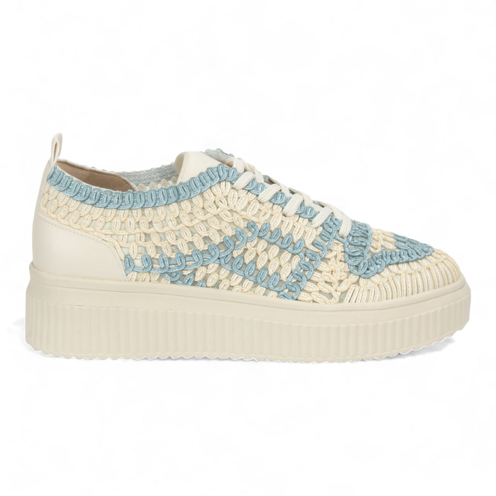 Love Rio Naomi Crochet Sneaker - Blue