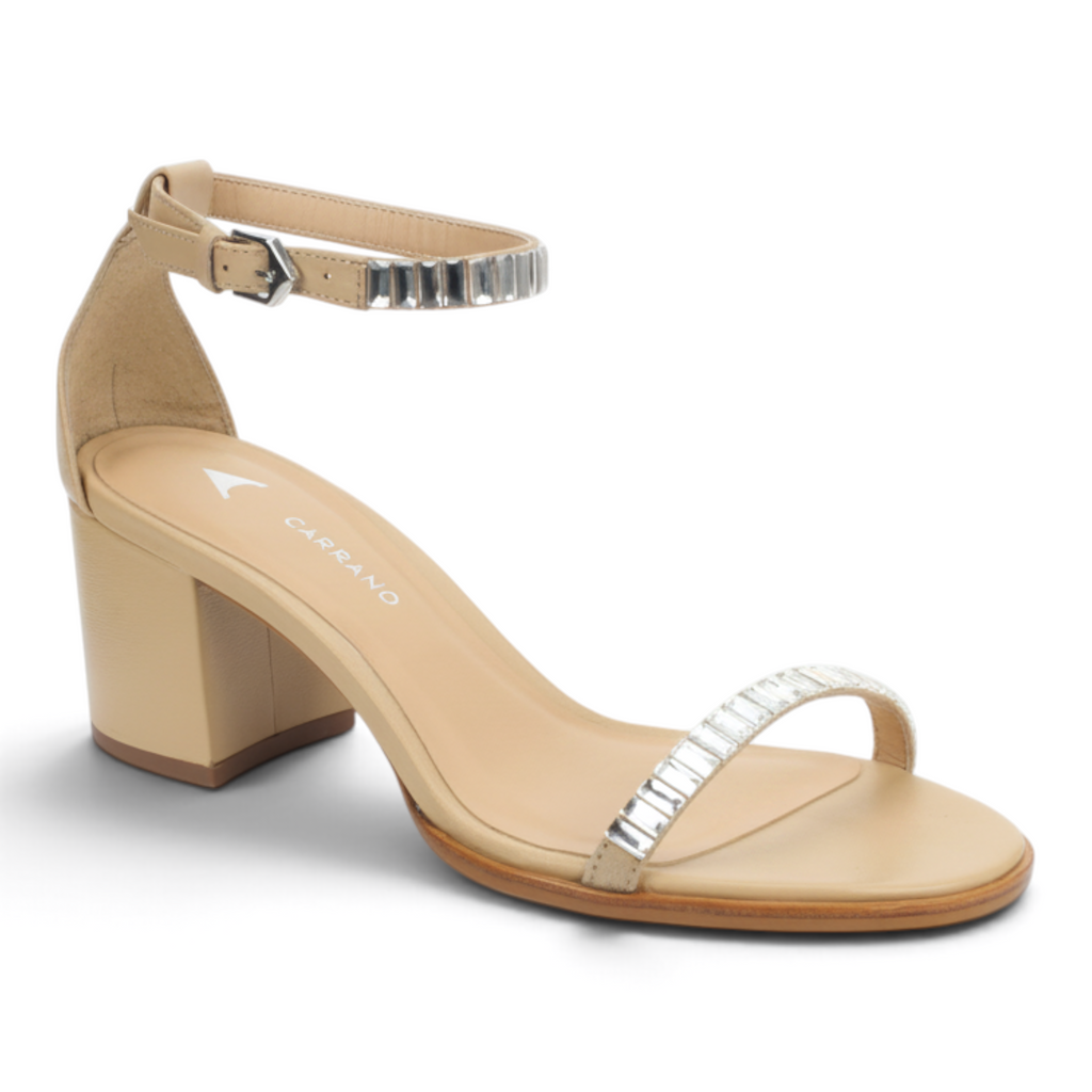 Carrano Leather Sandal - Crema