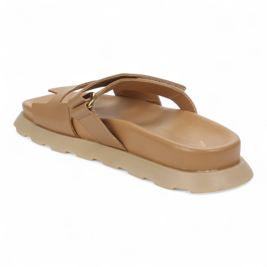 Carrano Flatform Leather Sandals - Riviera