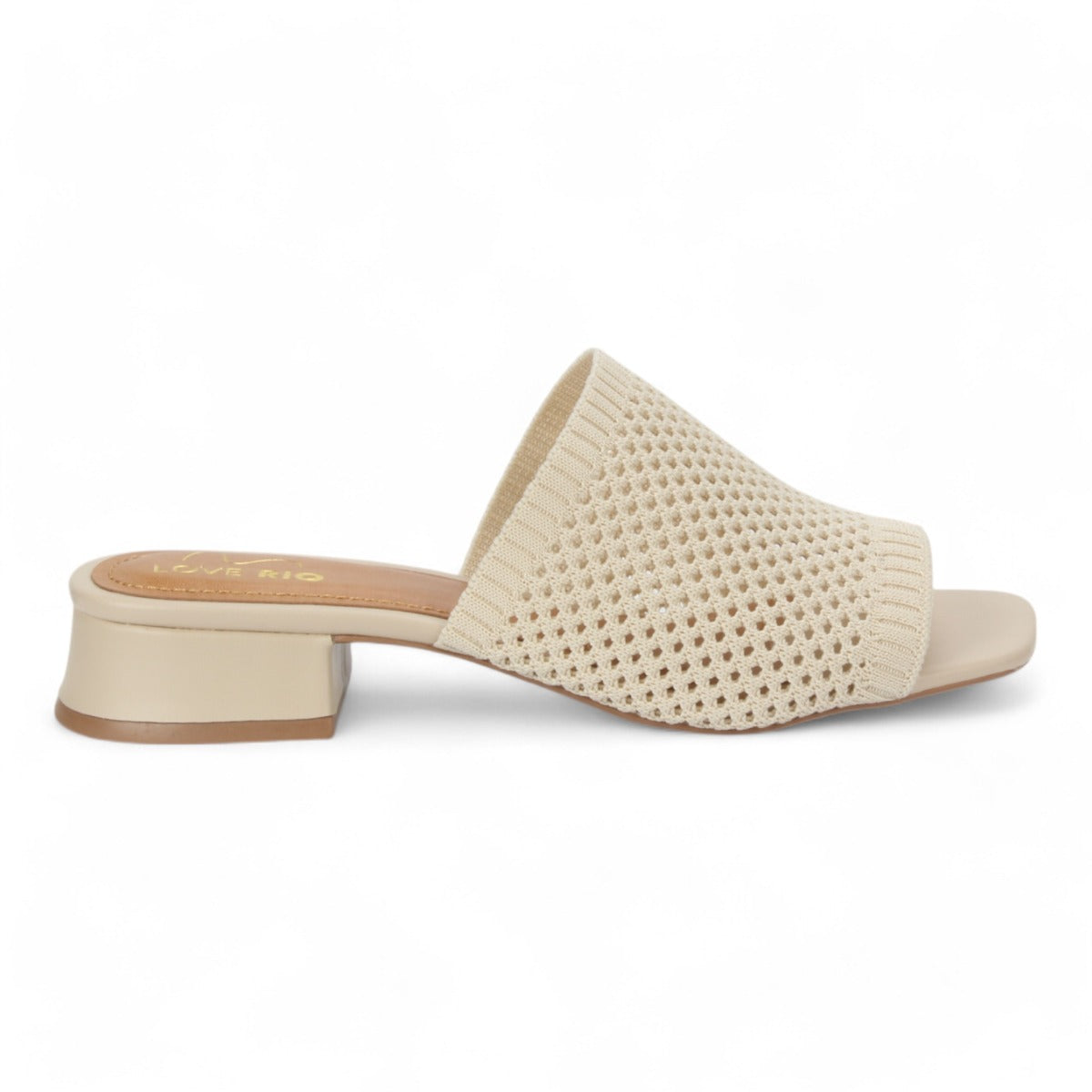 Bruno Menegatti America Mule Knit Sandal - Cream