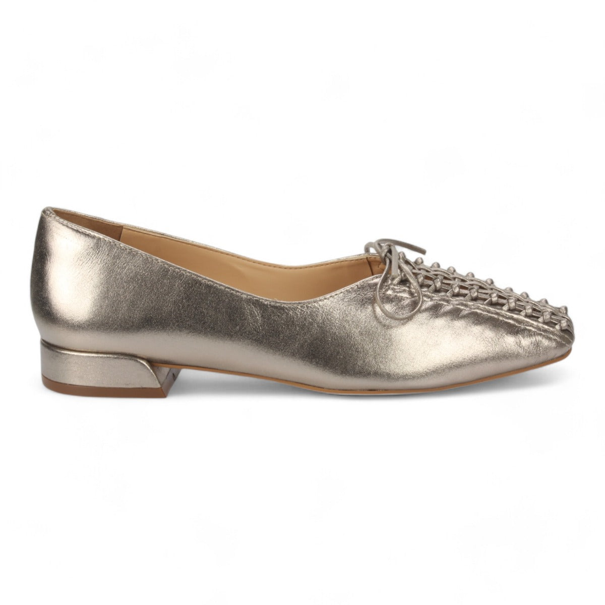 Bruno Menegatti Coraline Leather Loafers - Pewter