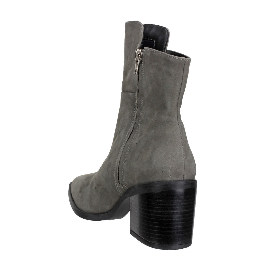 Bruno Menegatti Fiona Nubuck Western Boot - Gray