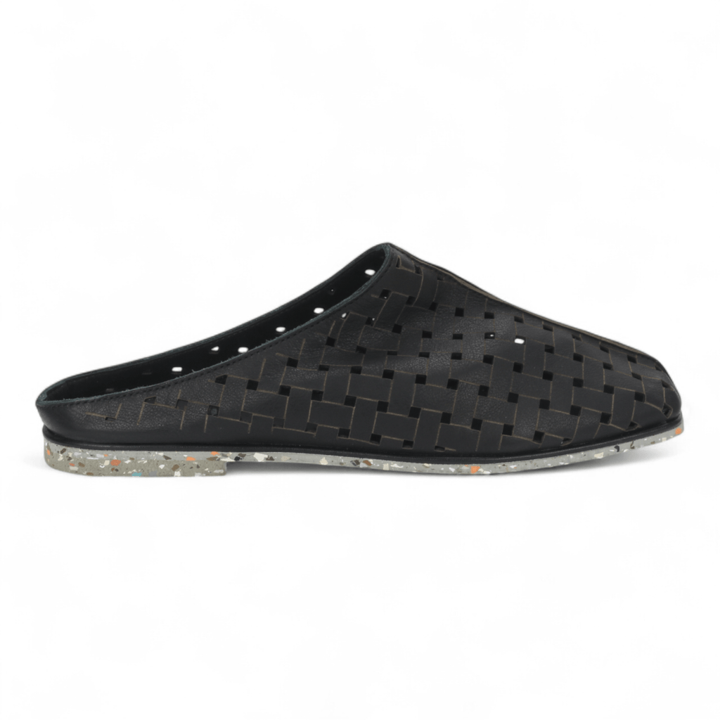 Bruno Menegatti Ipadma Mule Leather - Black