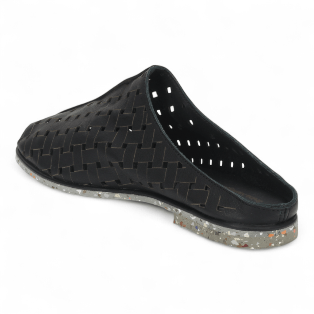 Bruno Menegatti Ipadma Mule Leather - Black