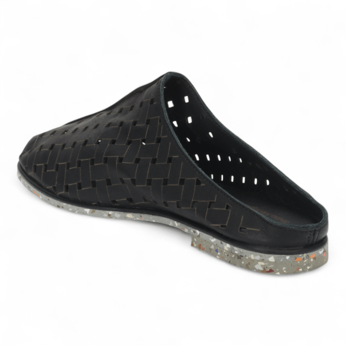 Bruno Menegatti Ipadma Mule Leather - Black