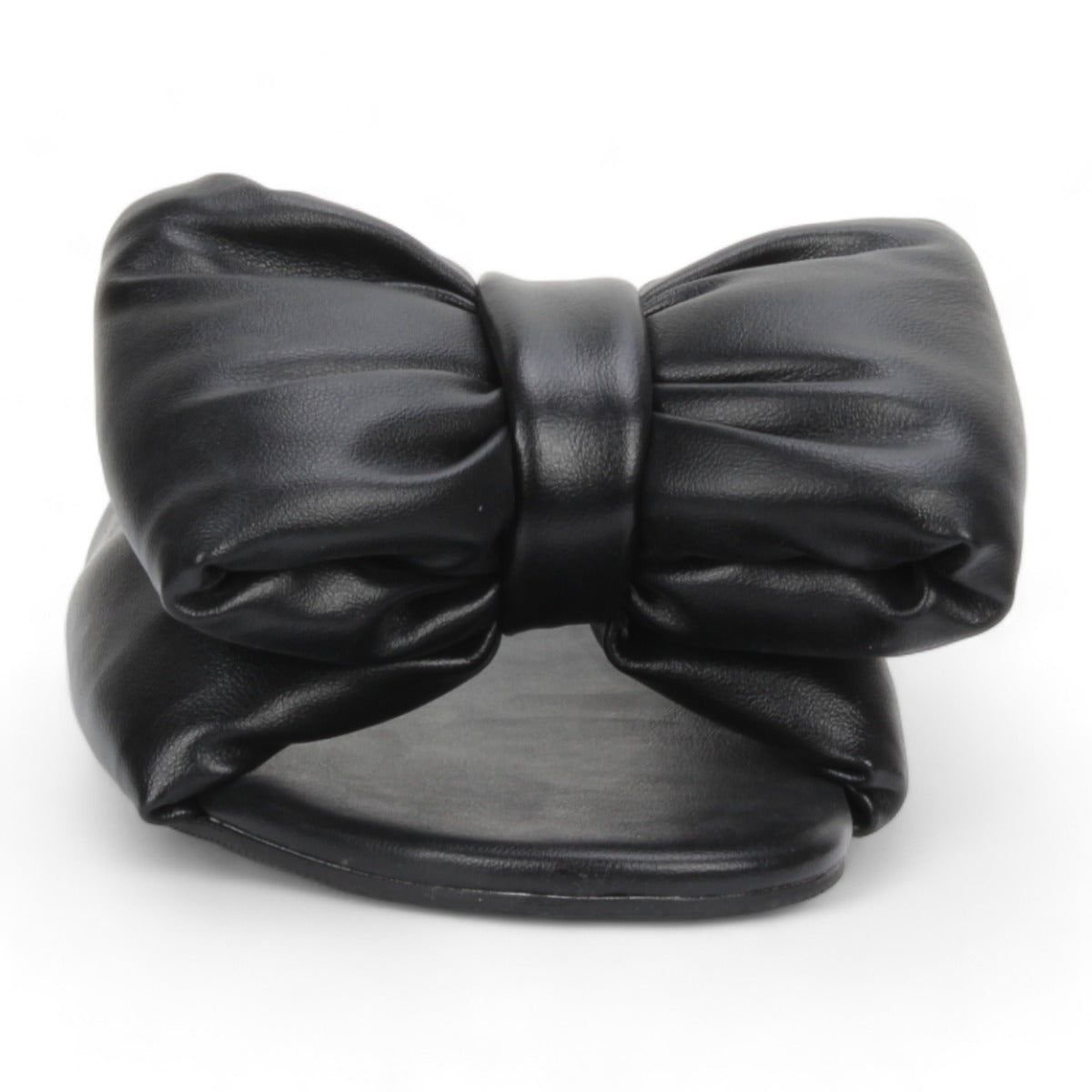 Bruno Menegatti Patti Super Bow Flat Sandal - Black