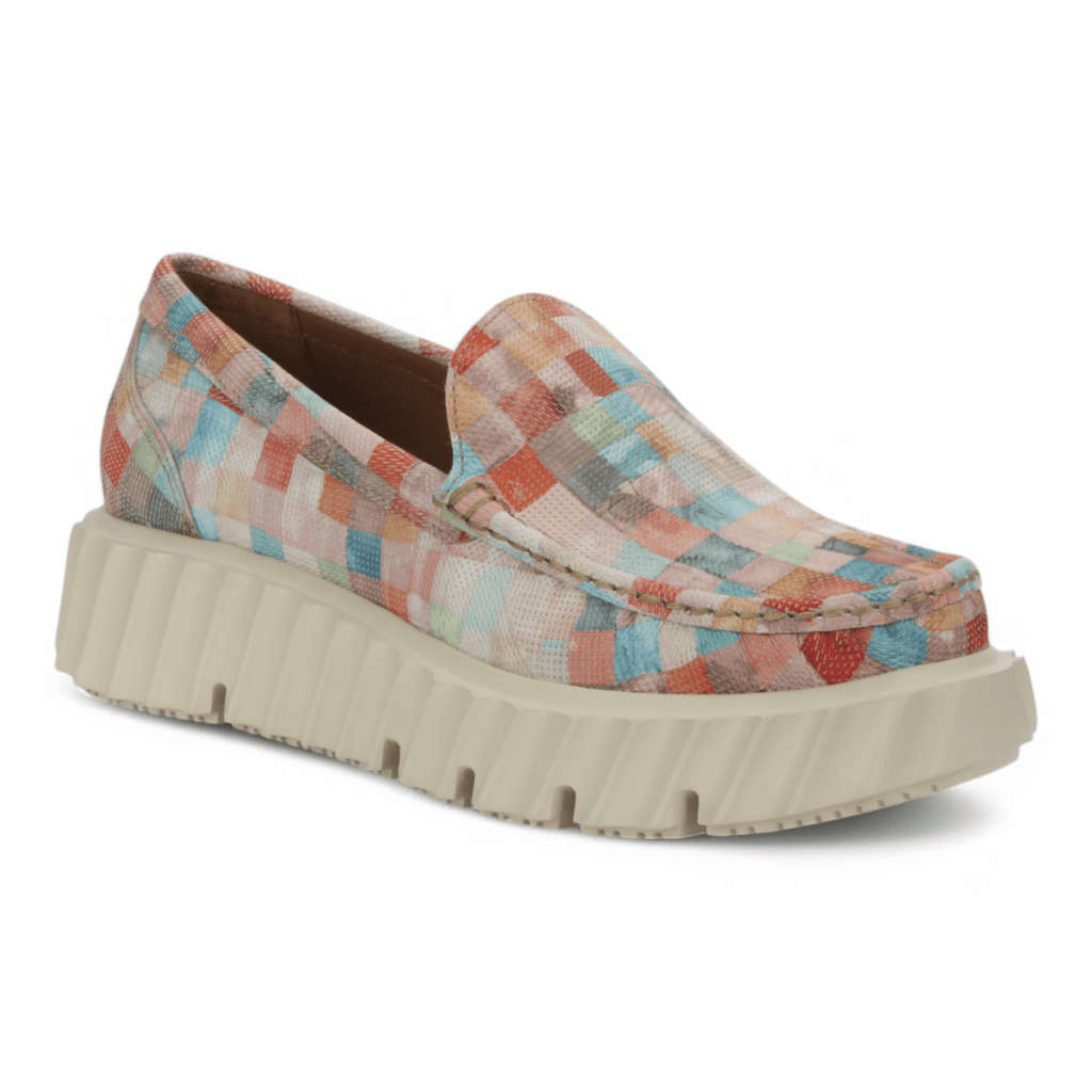 Bruno Menegatti Piemonte Mosaic Leather Loafer - Cobra Multi