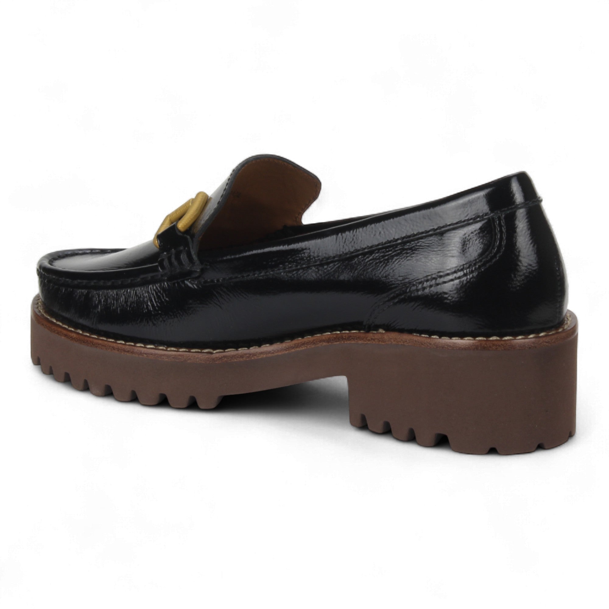 Bruno Menegatti Women's Carrera Loafer Leather - Black