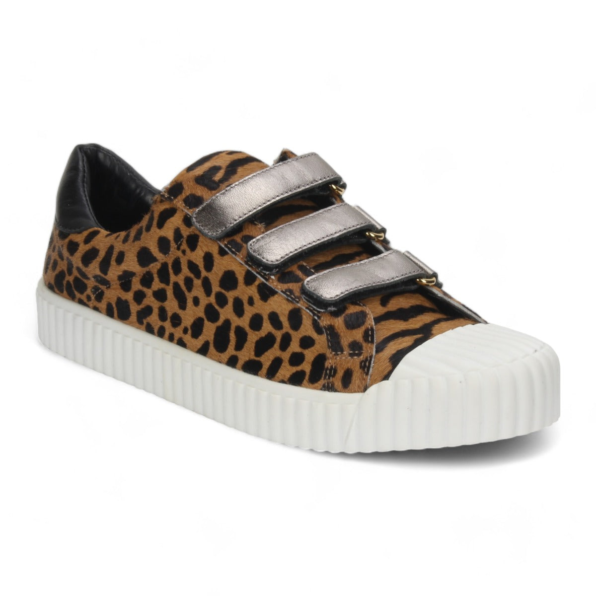 Carrano Calf Hair Cheetah Sneakers