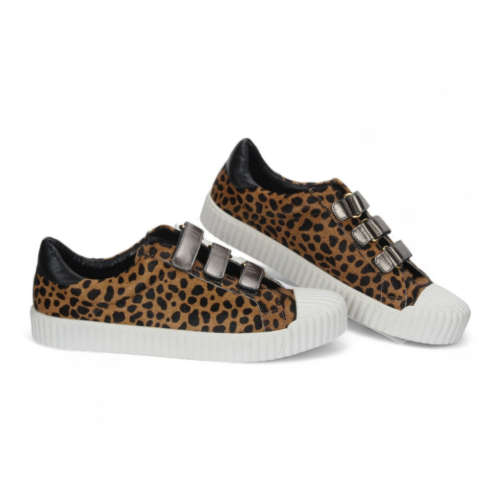 Carrano Calf Hair Cheetah Sneakers