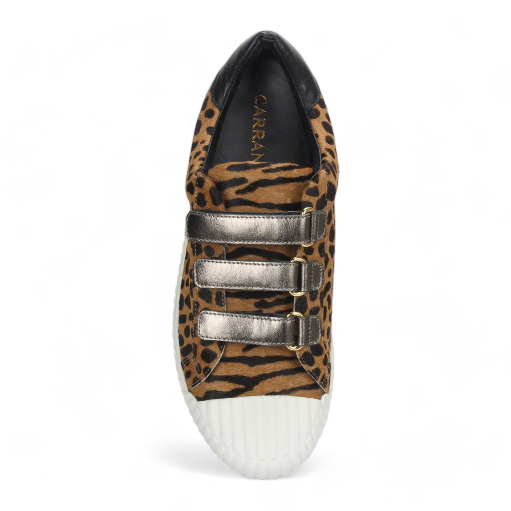 Carrano Calf Hair Cheetah Sneakers