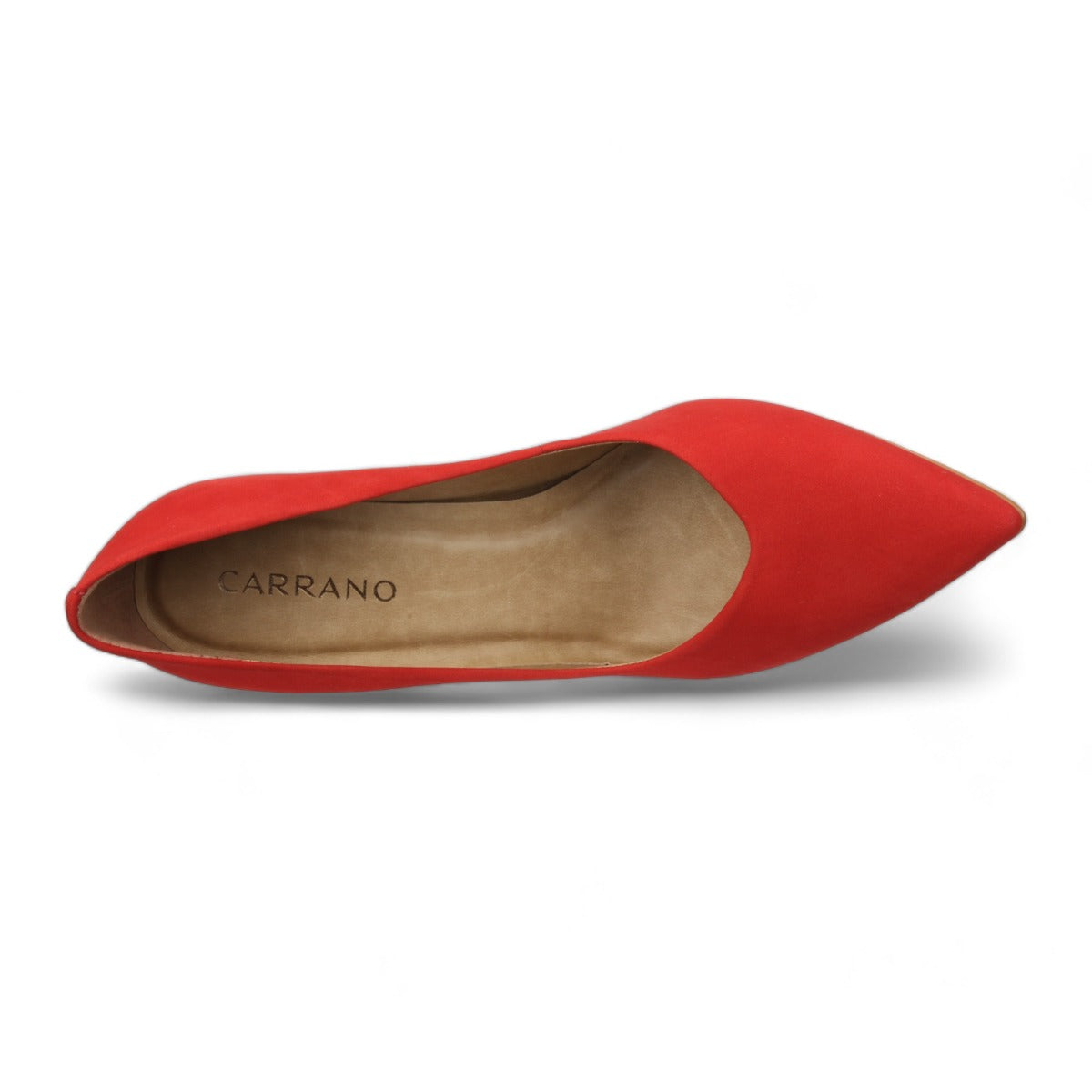 Carrano Ella Nubuck Dress Pump - Red