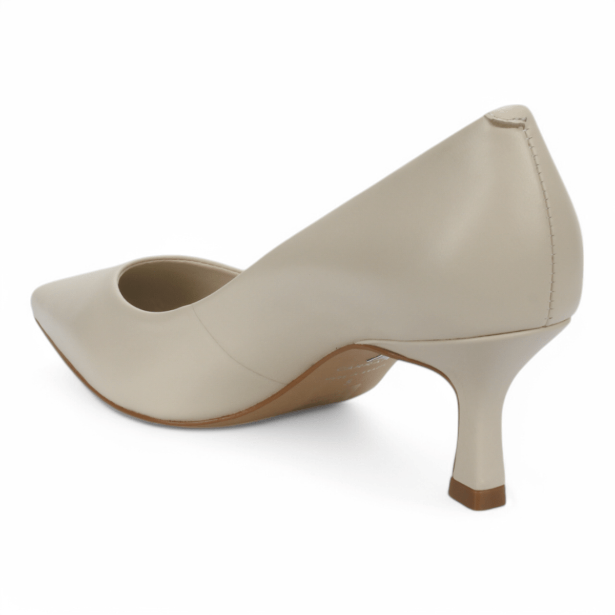 Carrano Leather Pump - Latte