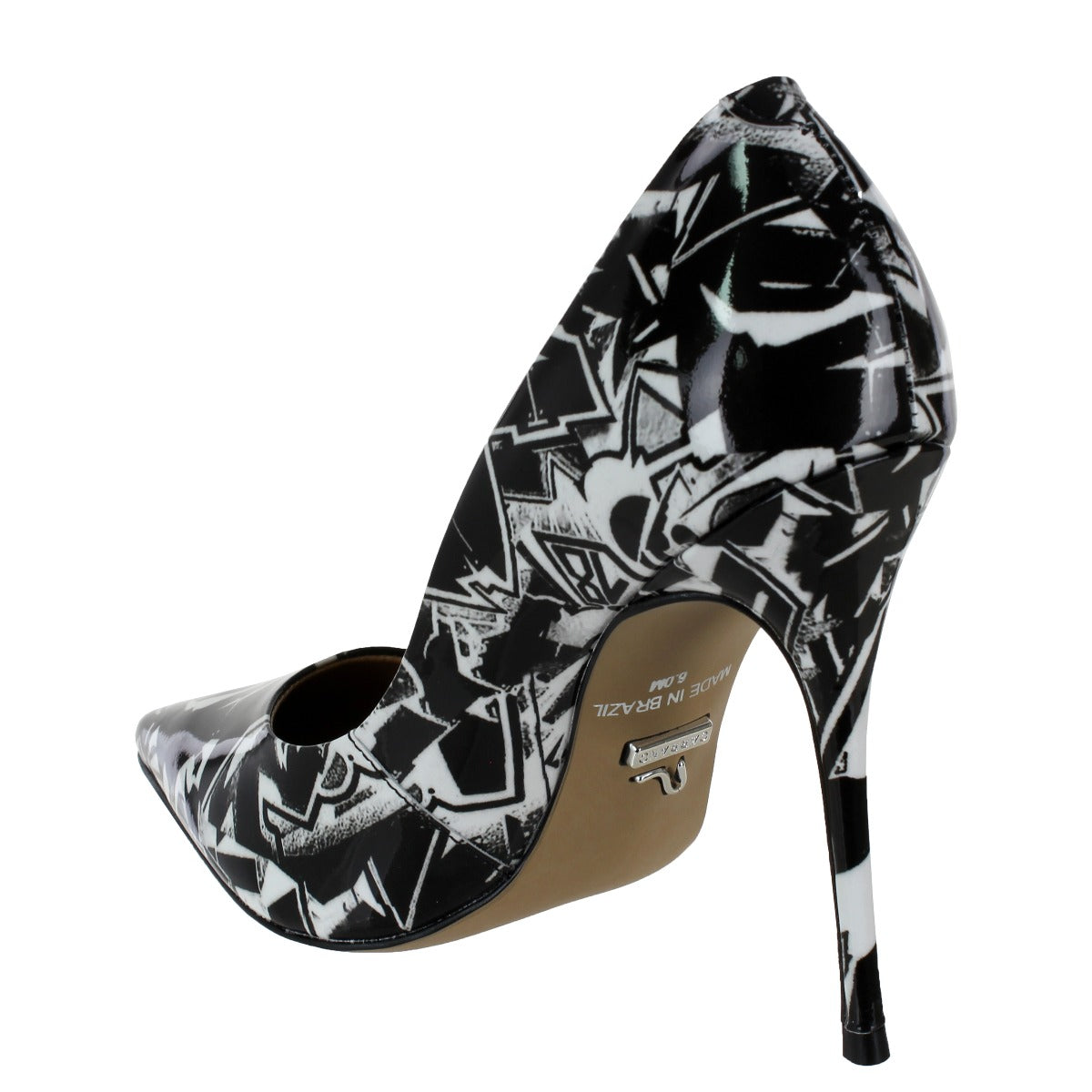 Carrano Loretta Pump - Graffiti Black