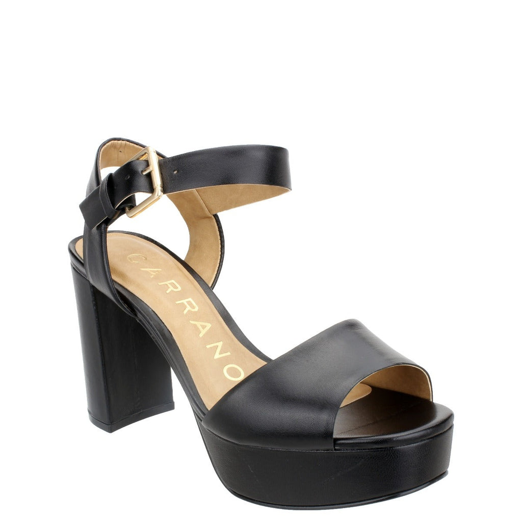 Carrano Maria Platform Sandal - Black