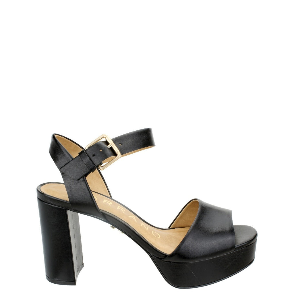 Carrano Maria Platform Sandal - Black
