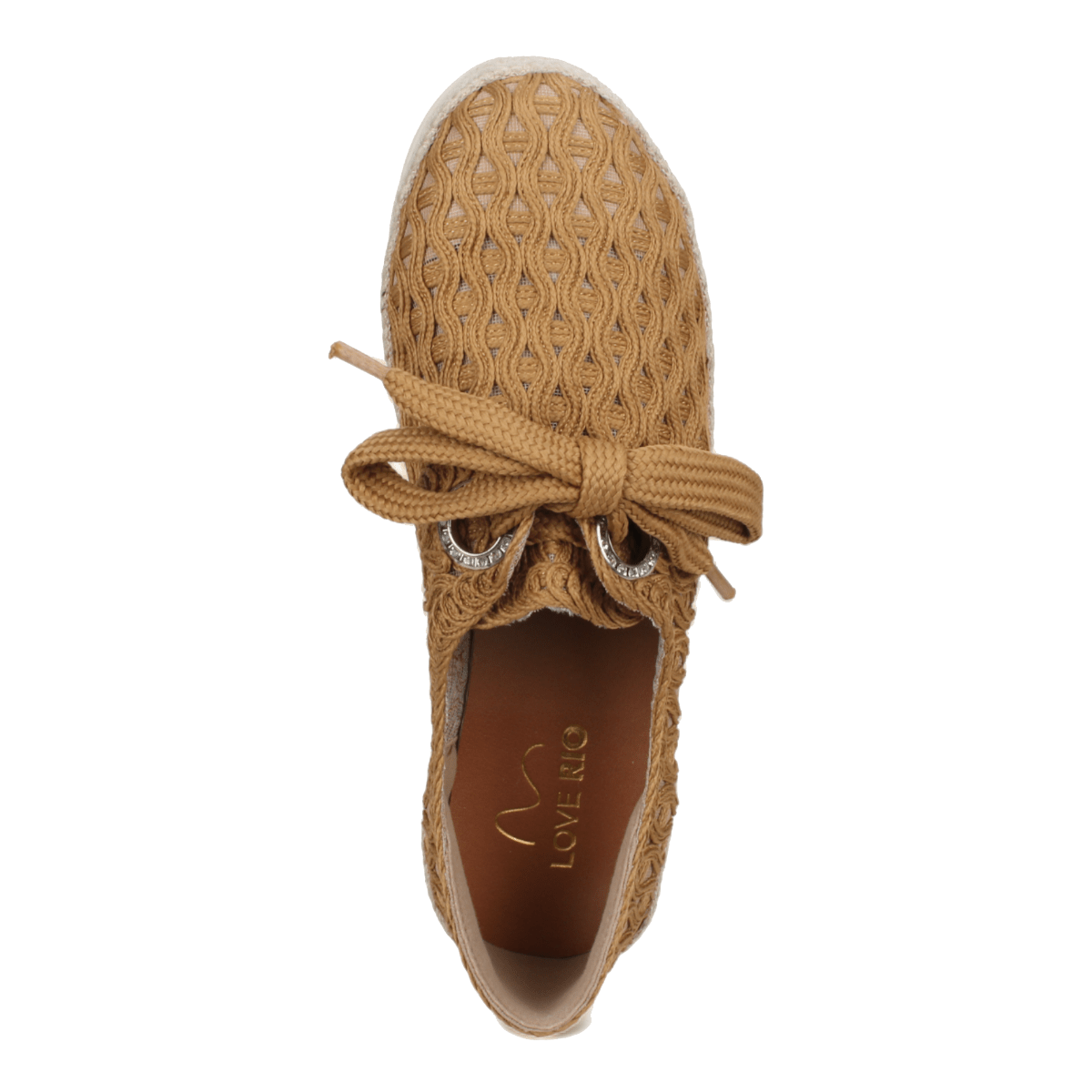 Love Rio Alisha Crochet Sneakers - Pecan