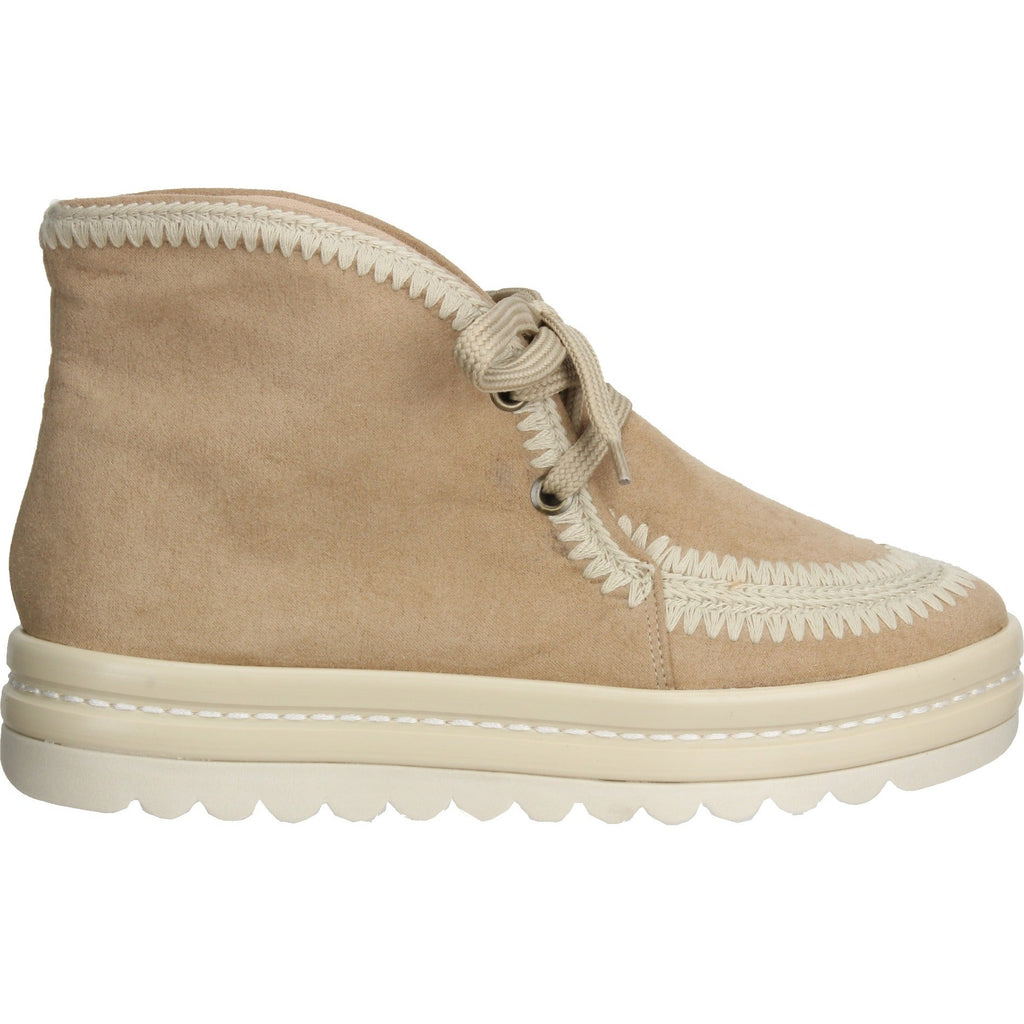 Love Rio Carrie Suede Bootie - Nude