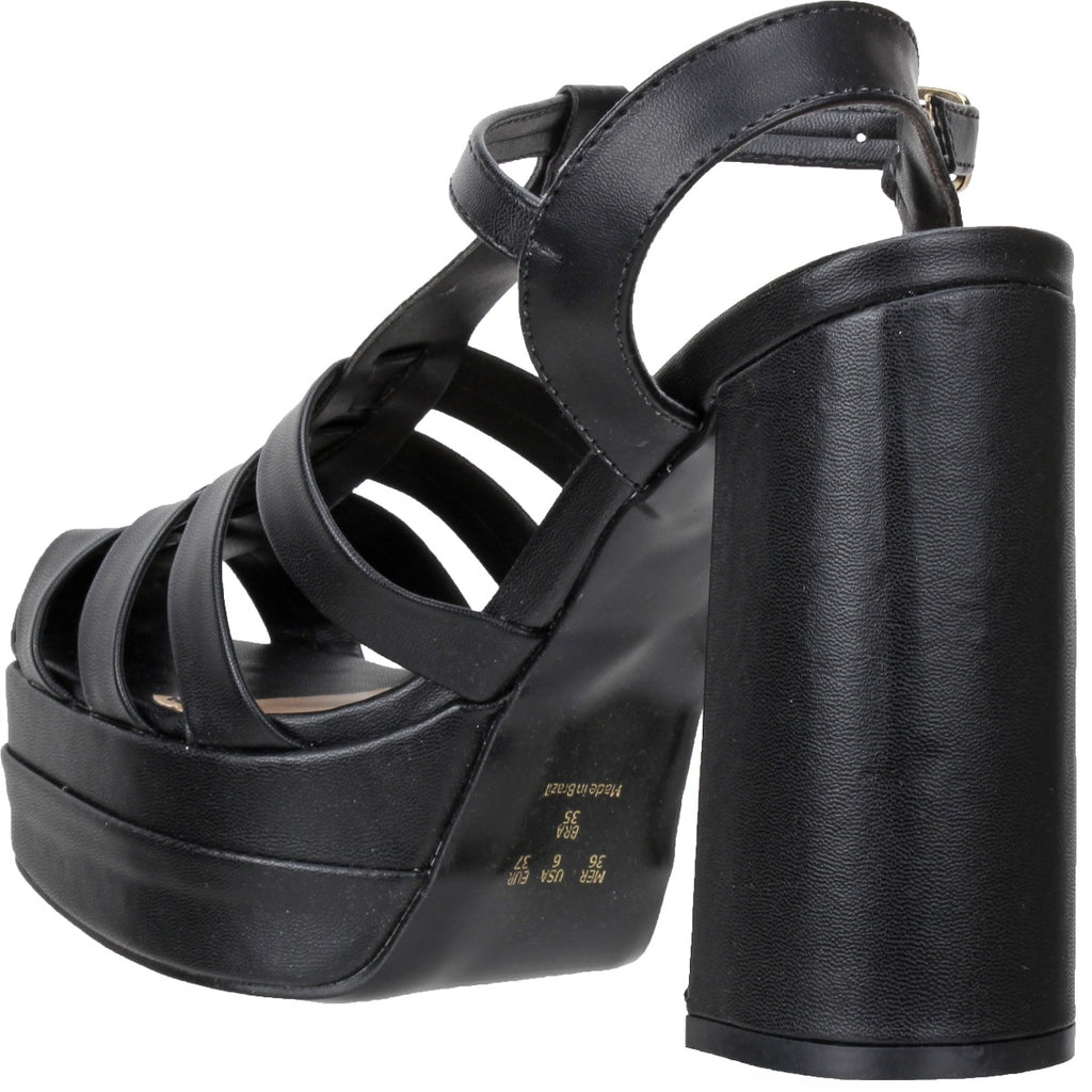 Offline Fisherman Platform Sandal - Black