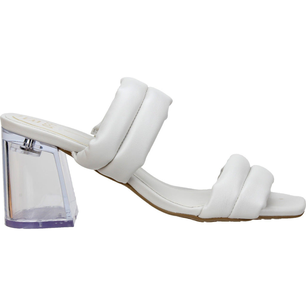 Offline Jolene Clear Heel Sandal - Off-White
